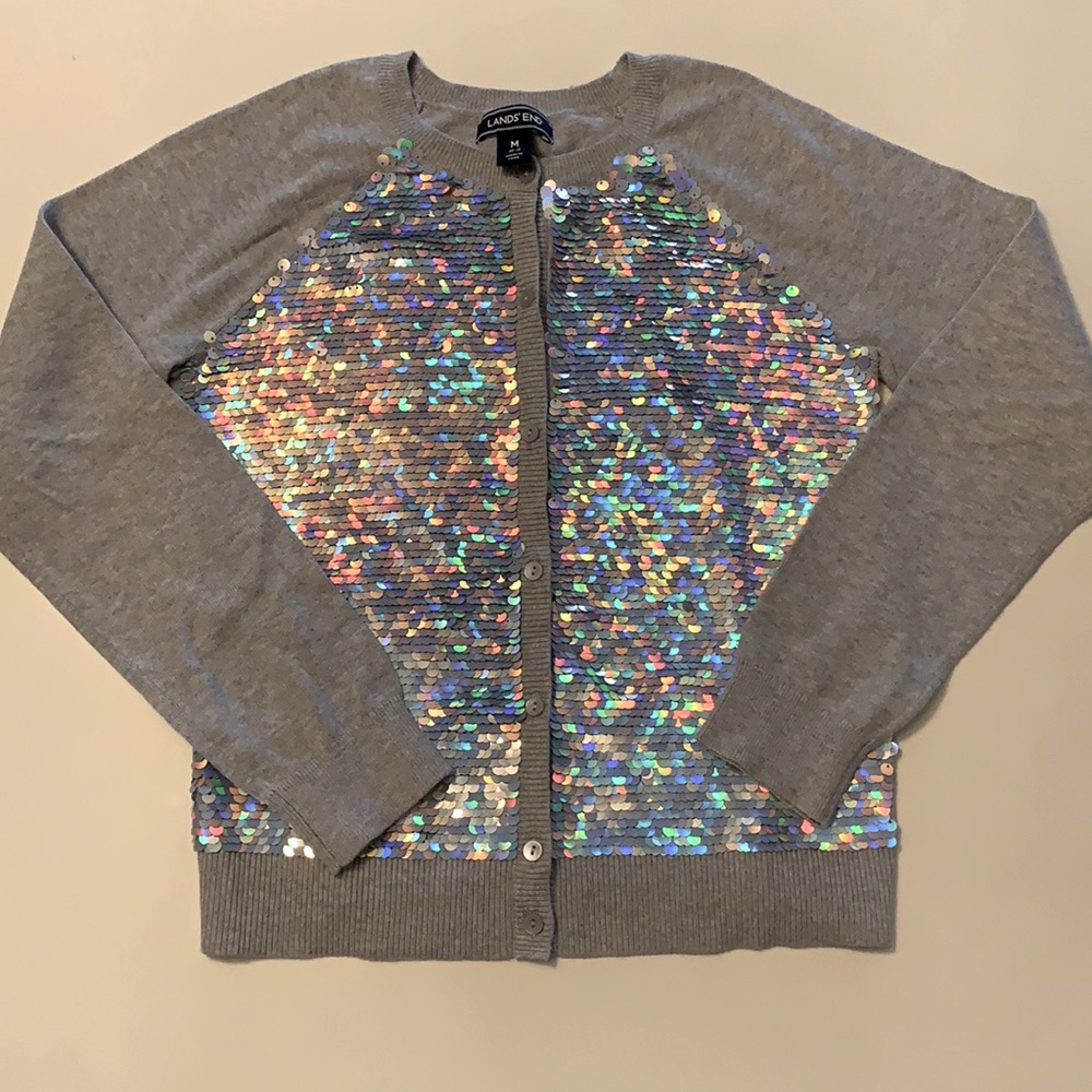 Girls sequin sweater